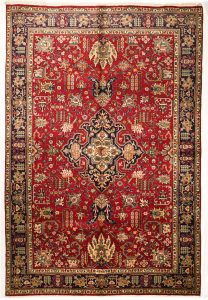 Persian Tabriz - 40 Raj - Medallion - N1041