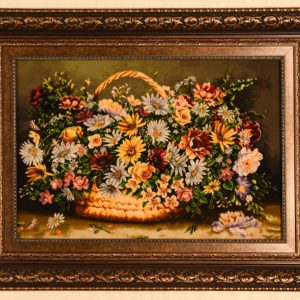 Persian Tabriz – 50 Raj – Flowers – N1540