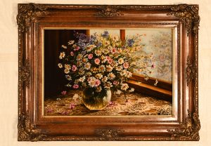 Persian Tabriz - 50 Raj - Flowers - N1542