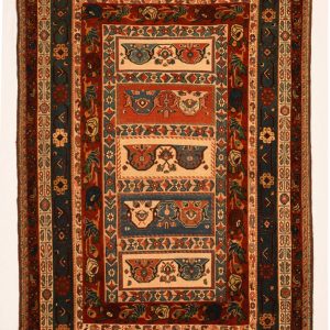 Persian Sirjan Kilim Carpet – Compartment-3D – N618