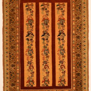 Persian Sirjan Kilim Carpet – Compartment-3D – N628