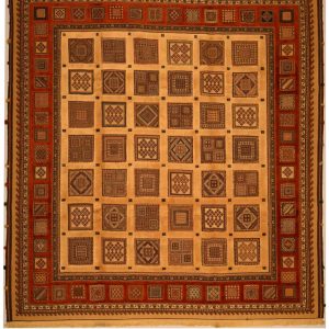 Persian Sirjan Kilim Carpet – Compartment-3D – N688