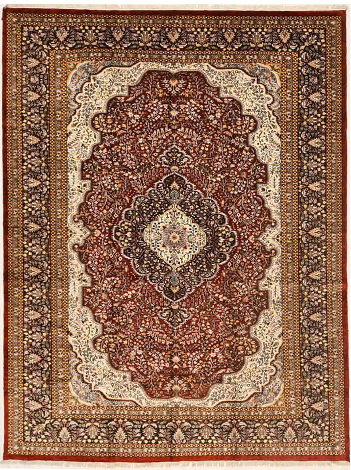 Kashmir - Single Knotted - A1289